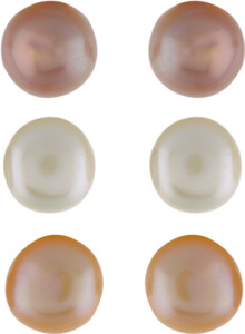 Aarushi Beautiful Pearl Alloy Stud Earring