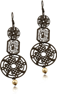 Swiss Jewellery Ultra light weight Brass Drop Earring