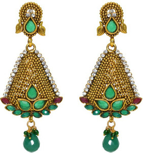 MP Fine Jewellery Alluring Pair Of Tops Zircon Alloy Drop Earring