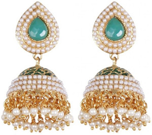 Rajwada Arts Traditional Brass Jhumki Earring