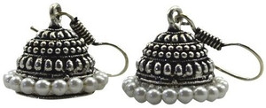 Crazytowear Antique Alloy Jhumki Earring
