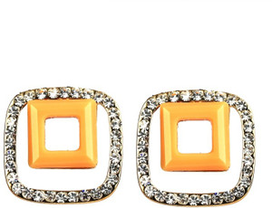 Jazz Jewellery Fancy Beautiful AD CZ Stone Traditional Women Alloy Alloy Stud Earring