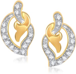 VK Jewels Pleasing Cubic Zirconia Alloy Stud Earring