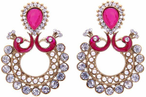 Jewels Capital Diva Style Zircon Alloy Drop Earring