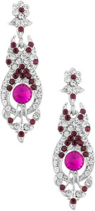 Voylla Sparkle Alloy Dangle Earring