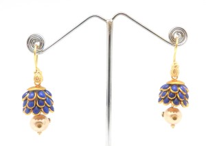 Radhesh Creation Brass Jhumki Earring