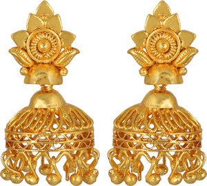 GoldNera Cute Small Alloy Jhumki Earring
