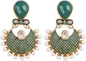 Rajwada Arts Brass Drop Earring