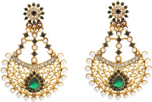 Rich Lady Princess Delight Alloy Chandbali Earring
