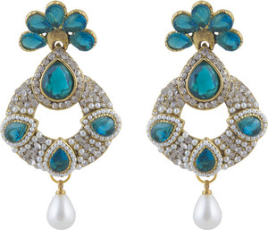 Inaya Everyday::Religious::Wedding & Engagement Brass Drop Earring