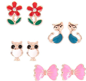 Create Awitty Inc. Animal Love Alloy Stud Earring