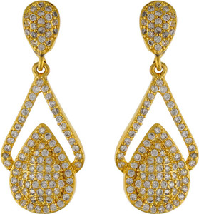Aarushi Ethinc Cubic Zirconia Alloy Drop Earring
