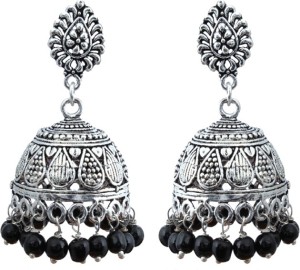 Waama Jewels Silver Plating Holiday Sale indian cultare Brass Jhumki Earring