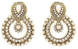 Shilpi Handicrafts Alloy Chandbali Earring