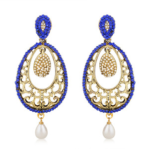 Inaya Designer Alloy Drop Earring