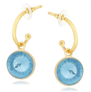 VK Jewels Popular Sky Blue Alloy Drop Earring