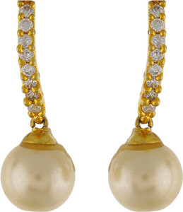 Aarushi Contemporary Cubic Zirconia Alloy Dangle Earring
