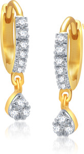VK Jewels Brass, Alloy Hoop Earring