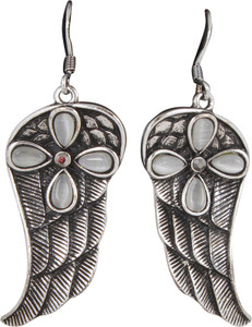 Jazz Jewellery Designer Silver Colour Stone Alloy Stud Earring