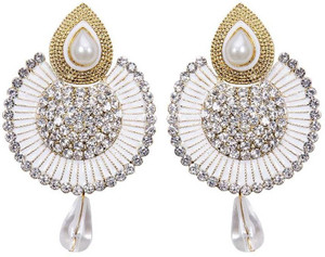 Styylo Jewels Diva Style Zircon Alloy Chandbali Earring