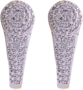 Affinity Jewellers Zircon Alloy Hoop Earring