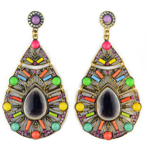 Insia INSIA Ethereal Enamel Earrings Alloy Drop Earring