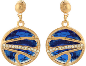 Voylla Artificial Classic Plain Crystal Alloy Drop Earring