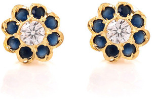 GoldNera Tampa Brass Stud Earring