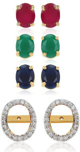 Penny Jewels Cubic Zirconia Alloy Earring Set
