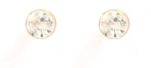 GoldNera Pin Drop Design Alloy Stud Earring