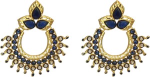 MP Fine Jewellery Exquisite Pair Of Tops Zircon Alloy Chandbali Earring