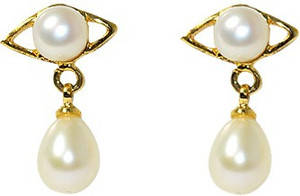 MP Fine Jewellery Designer Tops Pearl Alloy Drop Earring