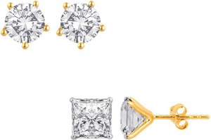 Jewels Galaxy Precious Collection AD JGR556 Alloy Earring Set