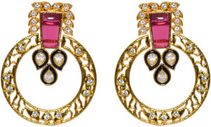 MP Fine Jewellery Delightful Pair Of Tops Zircon Alloy Drop Earring
