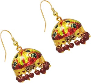 Sanaa Creations Navratri offersMulti-Color with pearl drops for women Alloy Dangle Earring