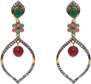 MP Fine Jewellery Exclusive Pair Of Tops Zircon Alloy Drop Earring