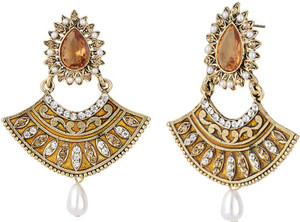Jewels Capital Diva style Zircon Alloy Drop Earring