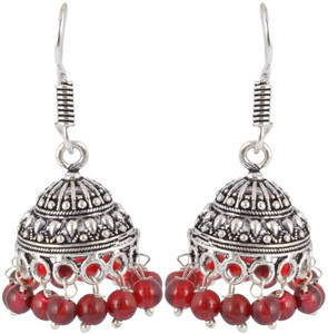 Waama Jewels Silver Brass Jhumki For Gift wear every day Girl earring Metal Jhumki Earring
