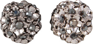 Jazz Jewellery Flower Design Silver Color Beautiful For Alloy Stud Earring
