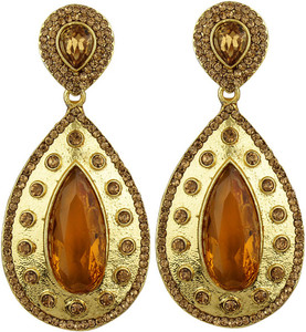 Styylo Fashion Diva style Zircon Alloy Chandbali Earring
