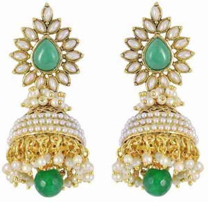 Jewels Gehna Cubic Zirconia Alloy Jhumki Earring