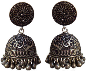 SuvidhaArts Classic Fashion Brass Jhumki Earring