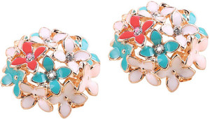 Shimmer Divine Luxuria Cubic Zirconia Alloy Stud Earring