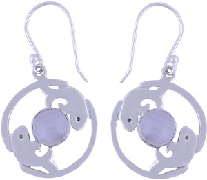 Silver Prince Designer Silver Dangle Earring