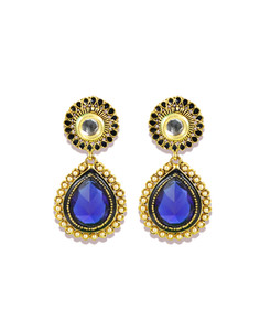 Zaveri Pearls Stylish Zinc Drop Earring