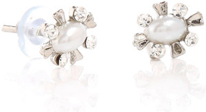 GoldNera Silver Sun Alloy Stud Earring