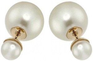 Jewels Capital DDiva Style Pearl Alloy Stud Earring