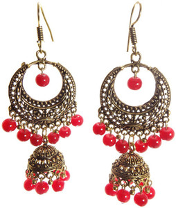 Shiv Kutumb German Silver Dangle Earring