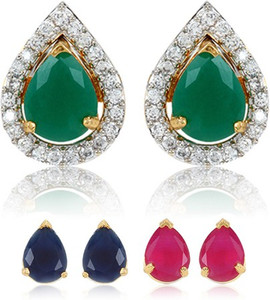 Jewels Galaxy 6 In 1 Interchangeable Alloy Stud Earring