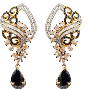 RR Fashion 891 Brass Stud Earring